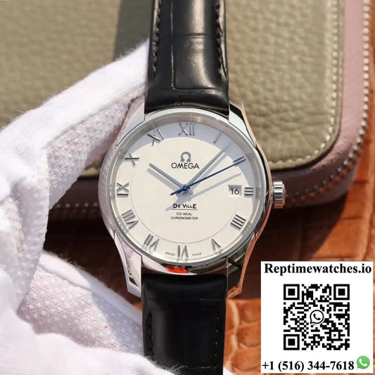 Omega De Ville 431.13.41.21.02.001 VS Factory White Dial AI Factory
