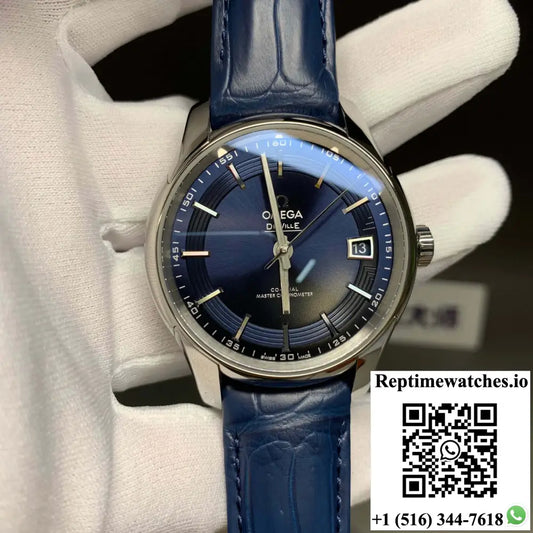 Omega De Ville 433.33.41.21.03.001 VS Factory Blue Dial - Watches