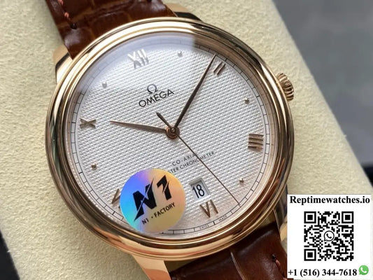 Omega De Ville 434.53.40.20.02.001 N1 Factory Rose Gold Case Product Photo 1