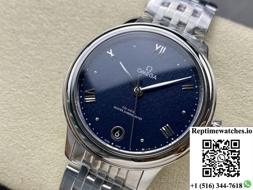 Omega De Ville 434.10.34.20.03.002 Vs Factory Transparent Case Back-Rep Time Watches