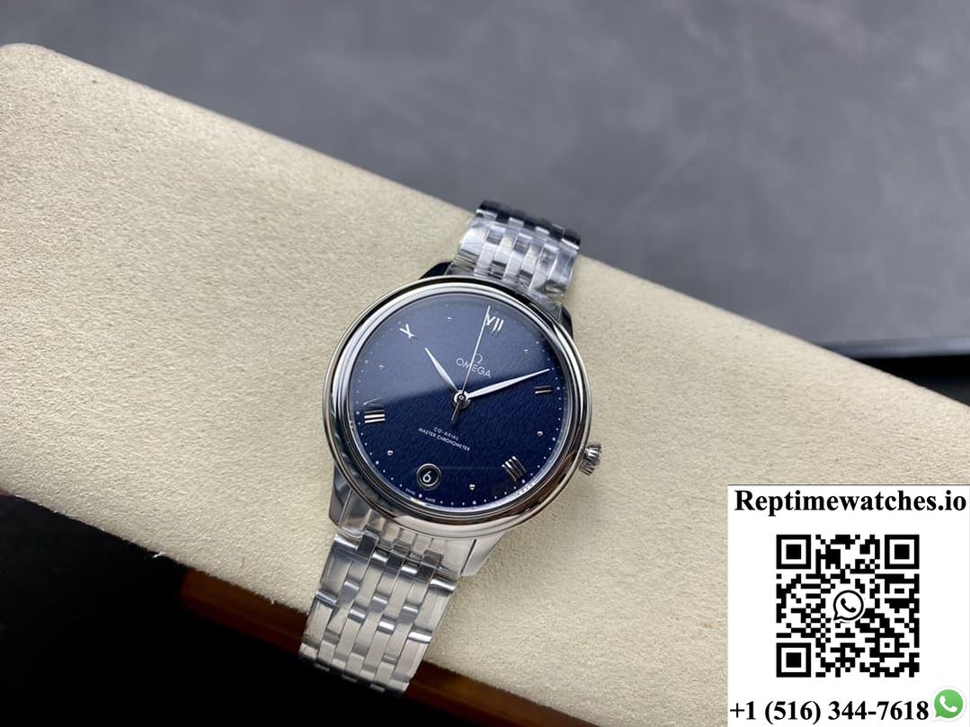 Omega De Ville 434.10.34.20.03.002 Vs Factory Transparent Case Back-Rep Time Watches