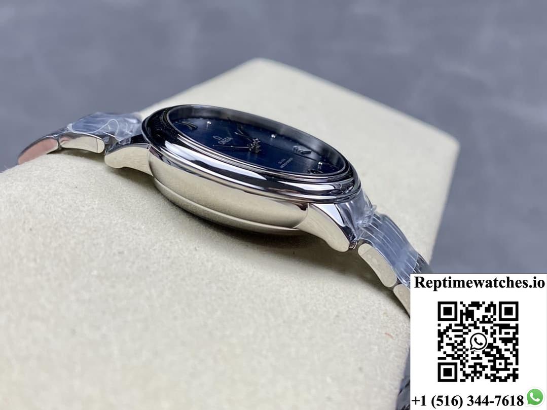 Omega De Ville 434.10.34.20.03.002 Vs Factory Transparent Case Back-Rep Time Watches