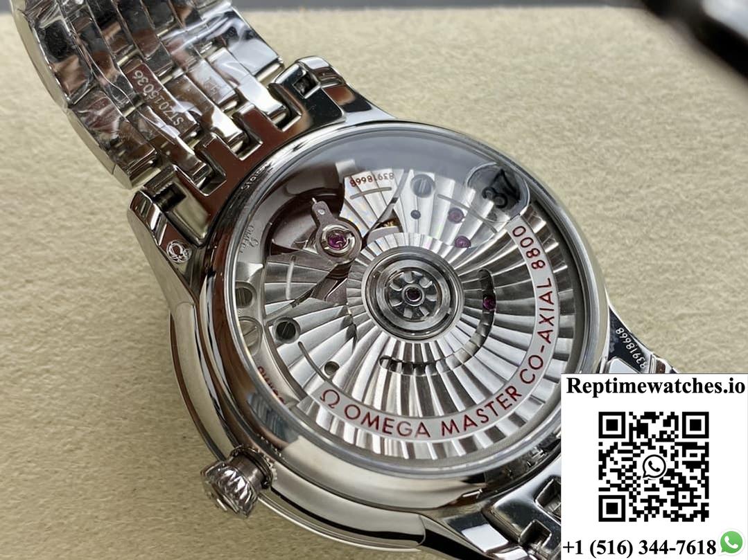 Omega De Ville 434.10.34.20.03.002 Vs Factory Transparent Case Back-Rep Time Watches