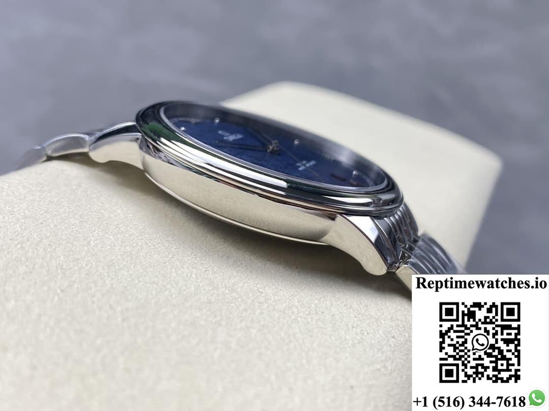 Omega De Ville 434.10.40.20.03.001 Kz Factory Blue Dial-Rep Time Watches