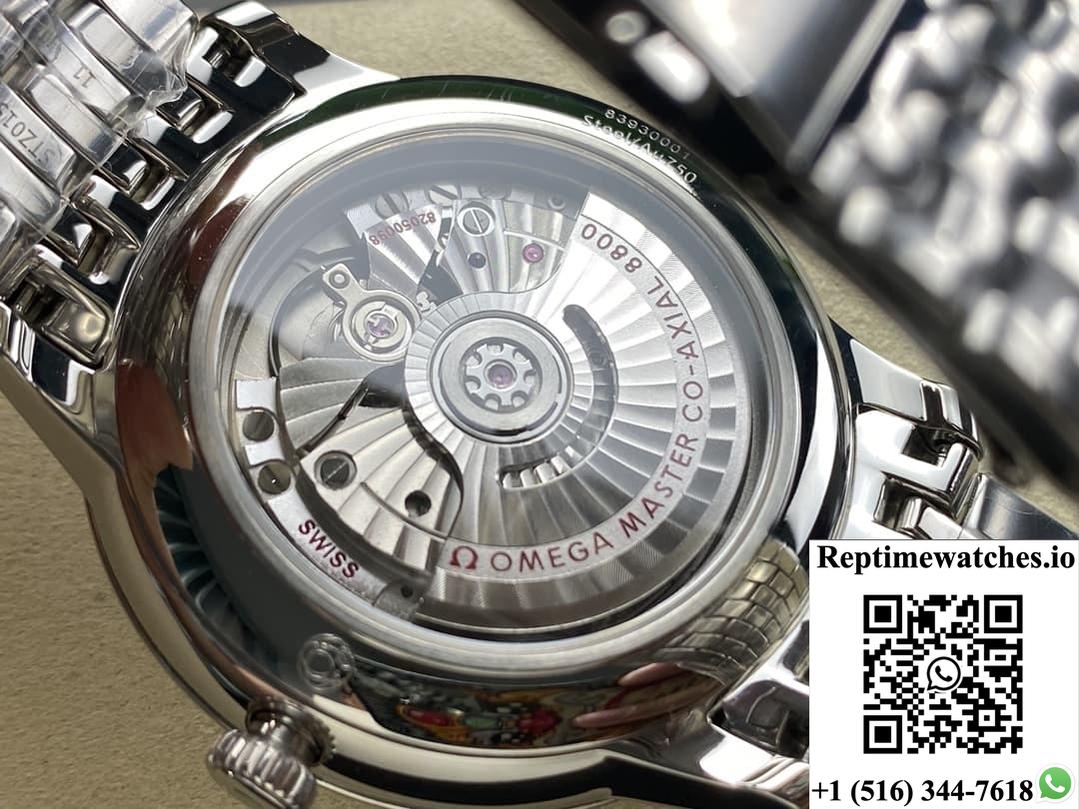 Omega De Ville 434.10.40.20.03.001 Kz Factory Blue Dial-Rep Time Watches