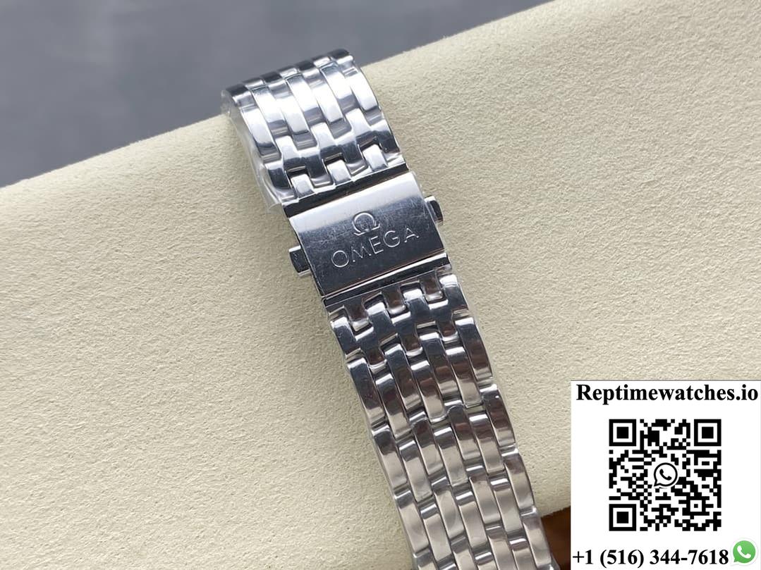 Omega De Ville 434.10.40.20.10.001 Kz Factory Green Dial-Rep Time Watches