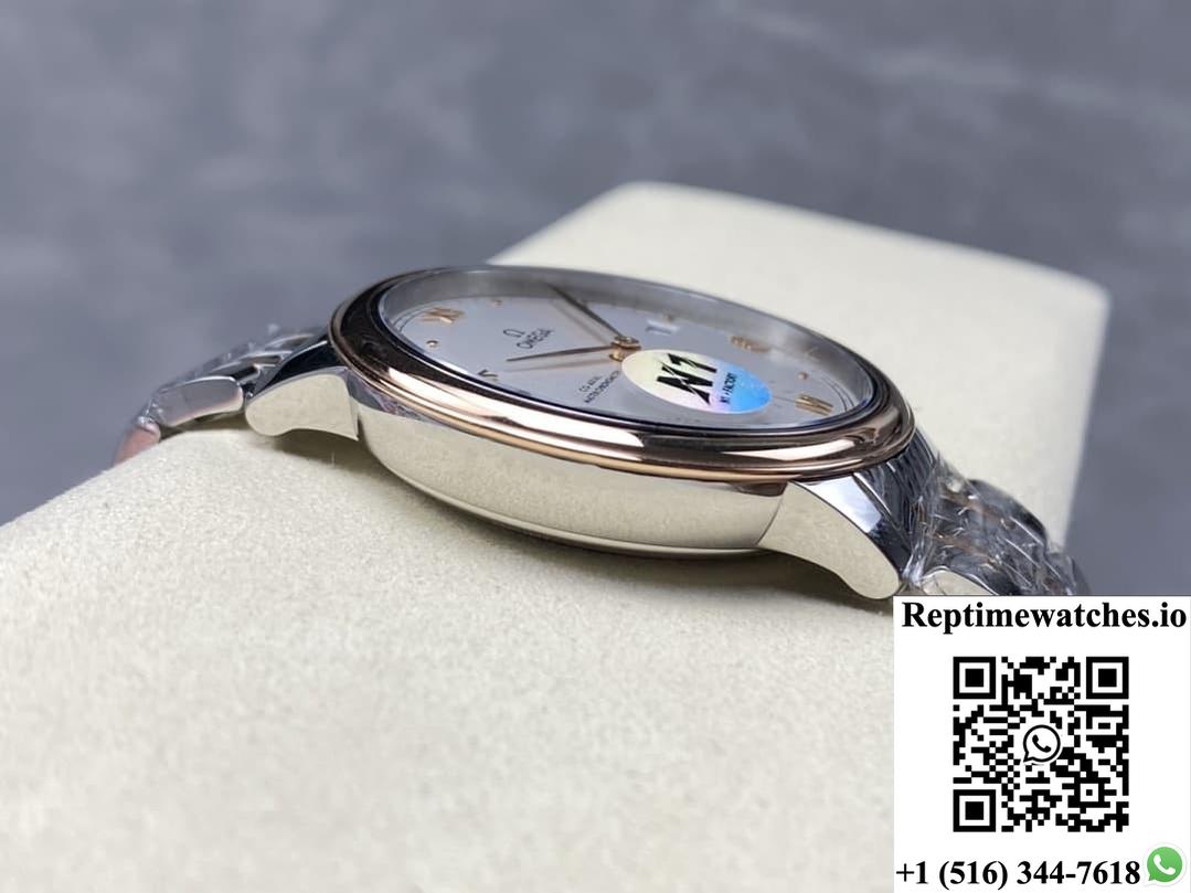 Omega De Ville 434.20.41.20.02.001 N1 Factory Gold Color Bezel-Rep Time Watches