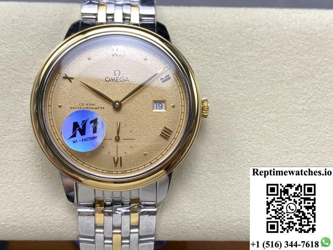 Omega De Ville 434.20.41.20.08.001 N1 Factory Back Transparent Bottom-Rep Time Watches