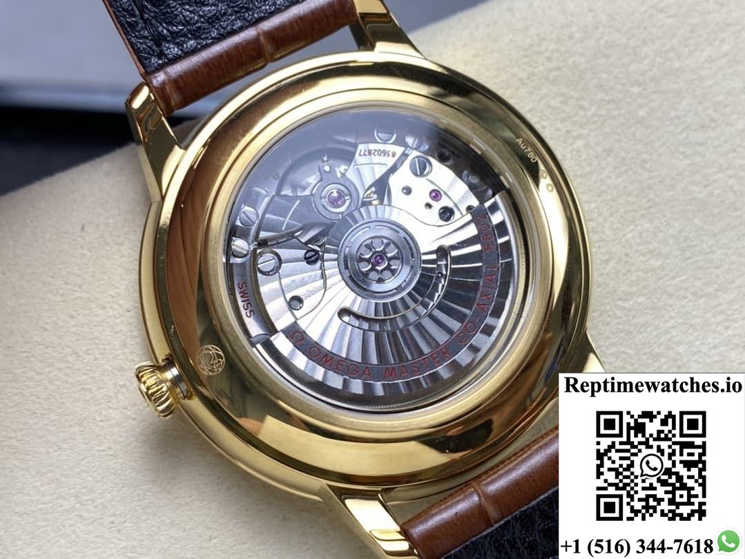Omega De Ville 434.53.41.20.02.001 N1 Factory White Dial-Rep Time Watches