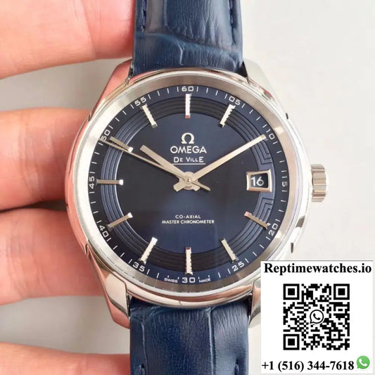 Omega De Ville Hour Vision Co-Axial 41MM 431.33.41.21.03.001 3S Factory Blue Dial - Watches
