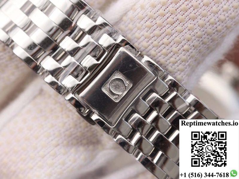 Omega De Ville Prestige 424.10.37.20.01.001 Mks Factory Black Dial-Rep Time Watches