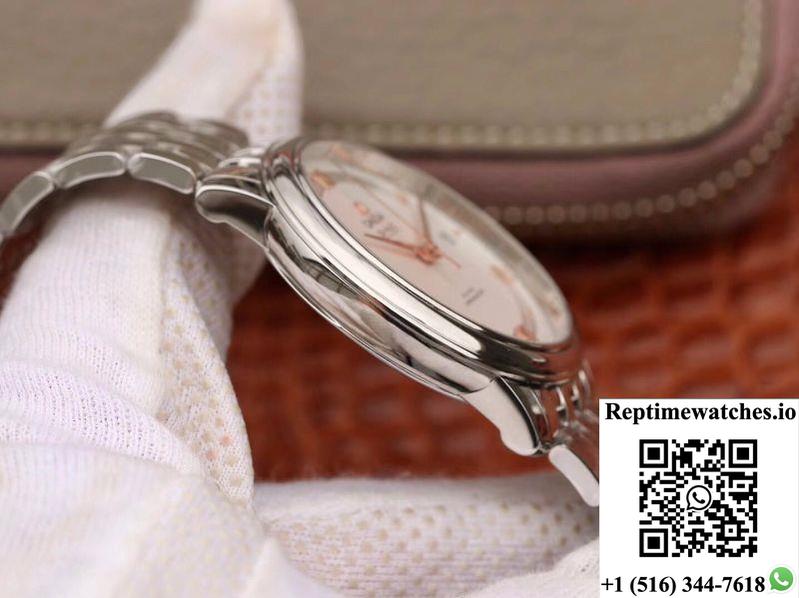 Omega De Ville Prestige 424.10.40.20.02.002 Mks Factory Silver Dial-Rep Time Watches