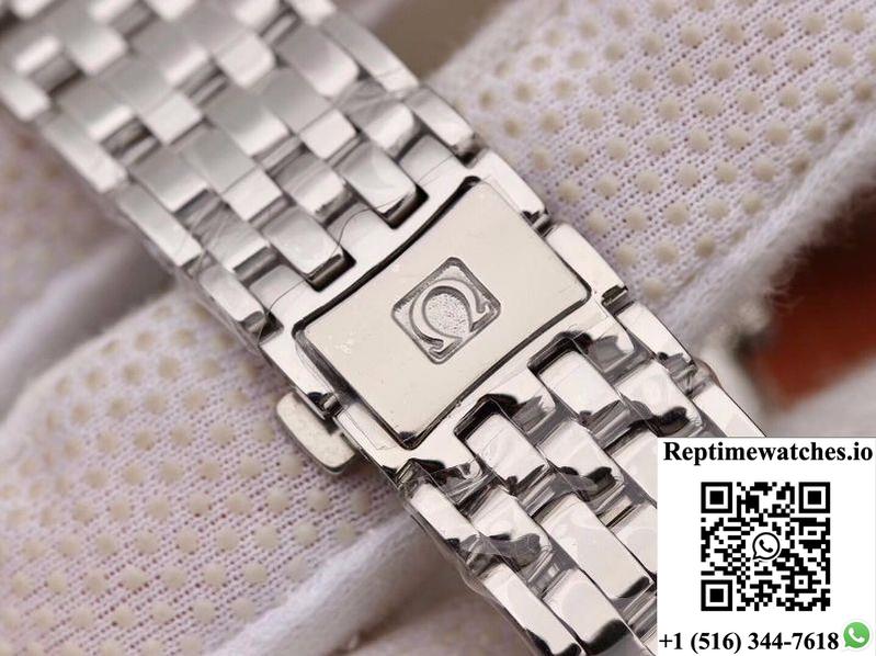 Omega De Ville Prestige 424.10.40.20.02.002 Mks Factory Silver Dial-Rep Time Watches