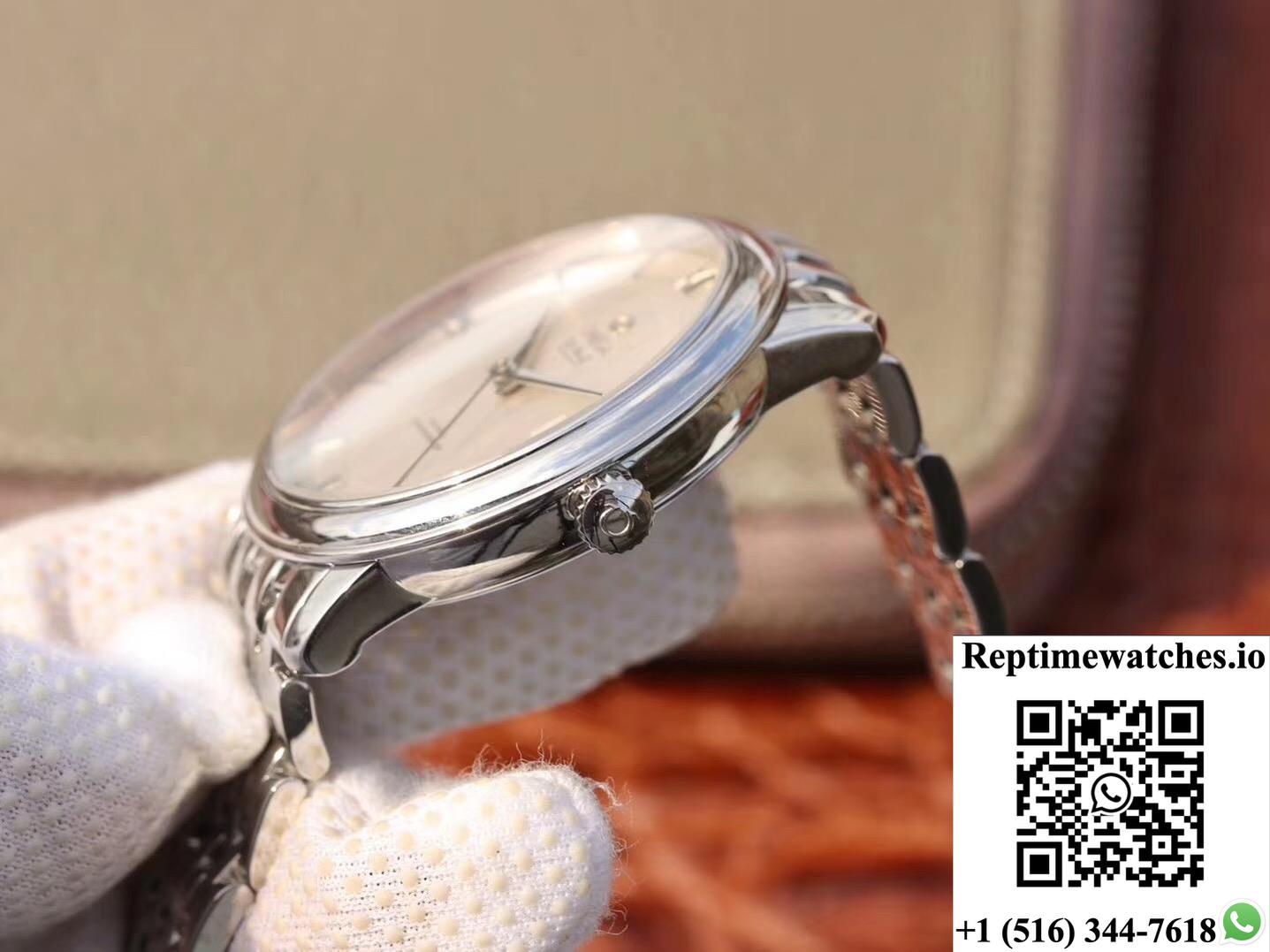 Omega De Ville Prestige 424.10.40.20.02.003 Mks Factory White Dial-Rep Time Watches