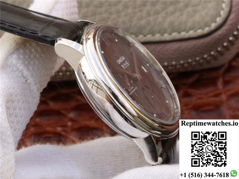 Omega De Ville Prestige 424.13.40.21.06.001 Tw Factory Gray Dial-Rep Time Watches