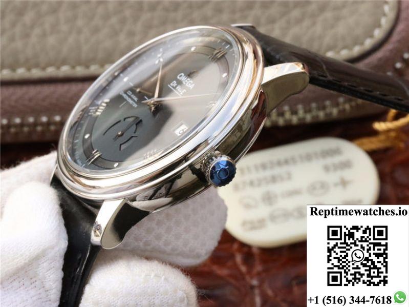 Omega De Ville Prestige 424.13.40.21.06.001 Tw Factory Gray Dial-Rep Time Watches