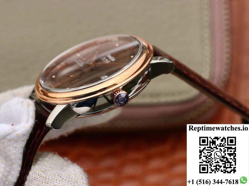 Omega De Ville Prestige 424.23.40.20.13.001 Tw Factory Brown Dial-Rep Time Watches