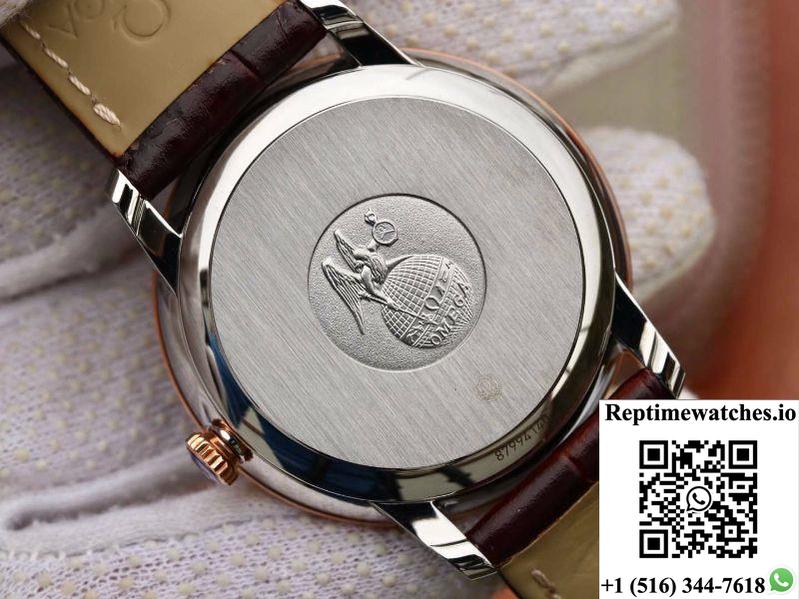 Omega De Ville Prestige 424.23.40.20.13.001 Tw Factory Brown Dial-Rep Time Watches