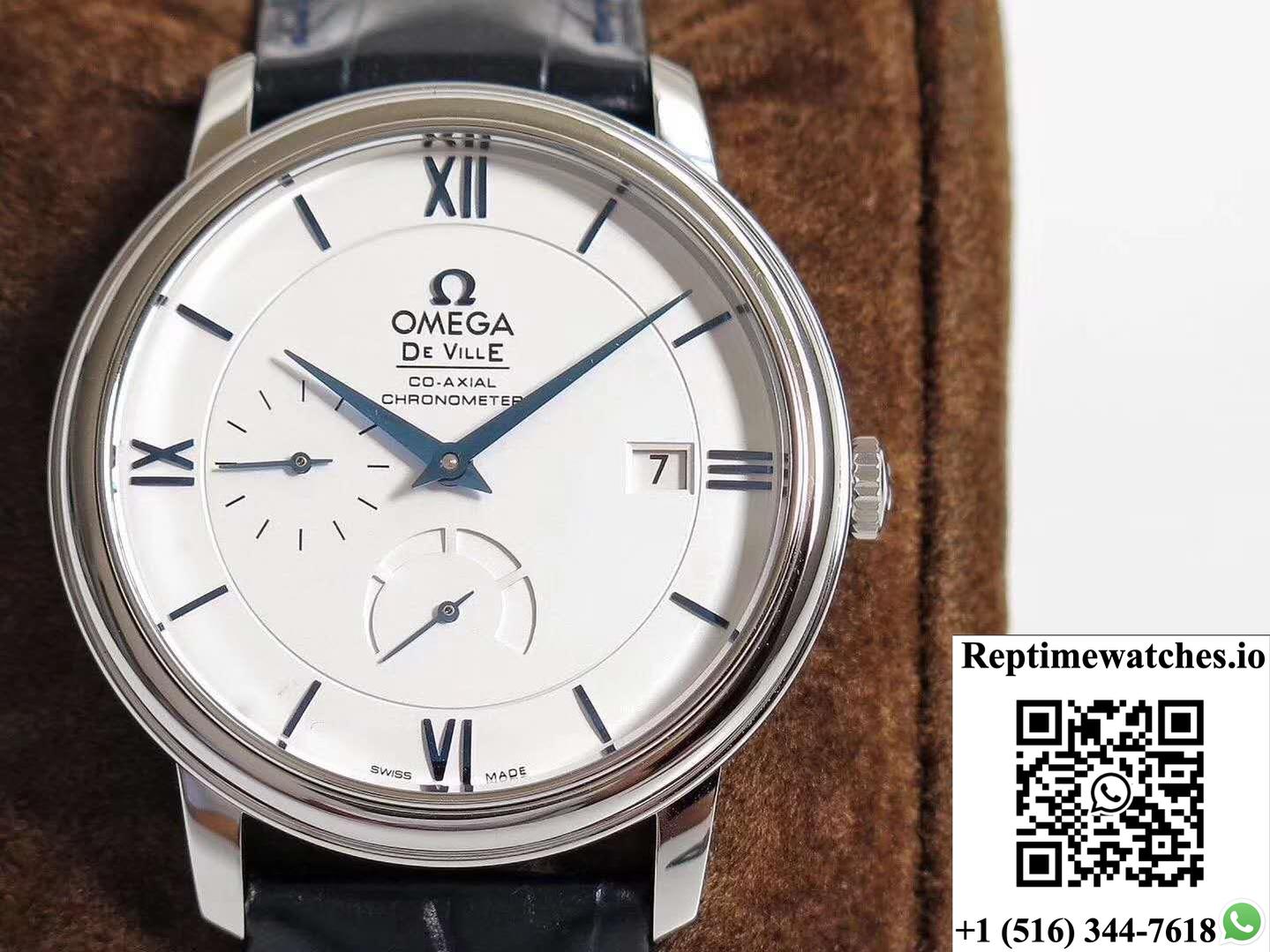Omega De Ville Prestige Co-Axial Power Reserve 424.53.40.21.04.001 Tw Factory White Dial-Rep Time Watches