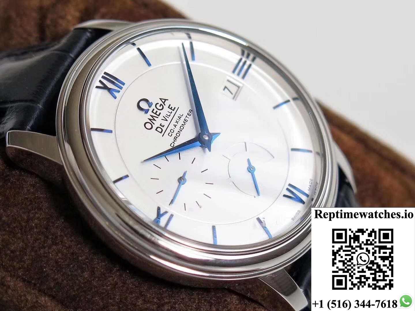 Omega De Ville Prestige Co-Axial Power Reserve 424.53.40.21.04.001 Tw Factory White Dial-Rep Time Watches