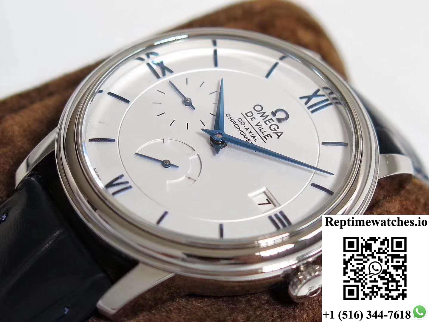 Omega De Ville Prestige Co-Axial Power Reserve 424.53.40.21.04.001 Tw Factory White Dial-Rep Time Watches