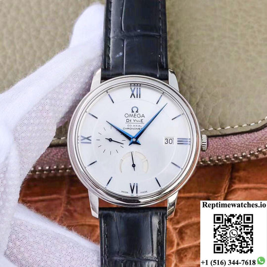 Omega De Ville Restige Co‑Axial Power Reserve 39.5Mm Zf Factory 424.53.40.21.04.001-Rep Time Watches