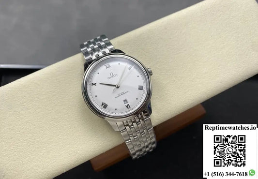 Omega De Ville series 434.10.40.20.02.001 KZ factory white dial - Watches