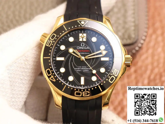 Omega Seamaster 210.62.42.20.01.001 VS Factory Yellow Gold - Watches