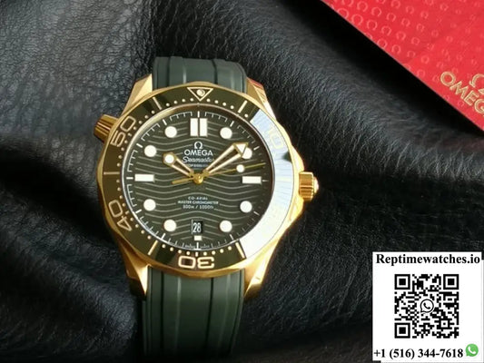 Omega Seamaster 210.62.42.20.10.001 VS Factory Rubber Strap