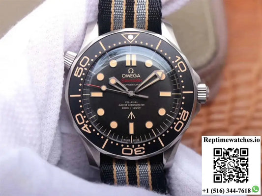 Omega Seamaster 210.92.42.20.01.001 James Bond 007 VS Factory Black Dial AI Factory