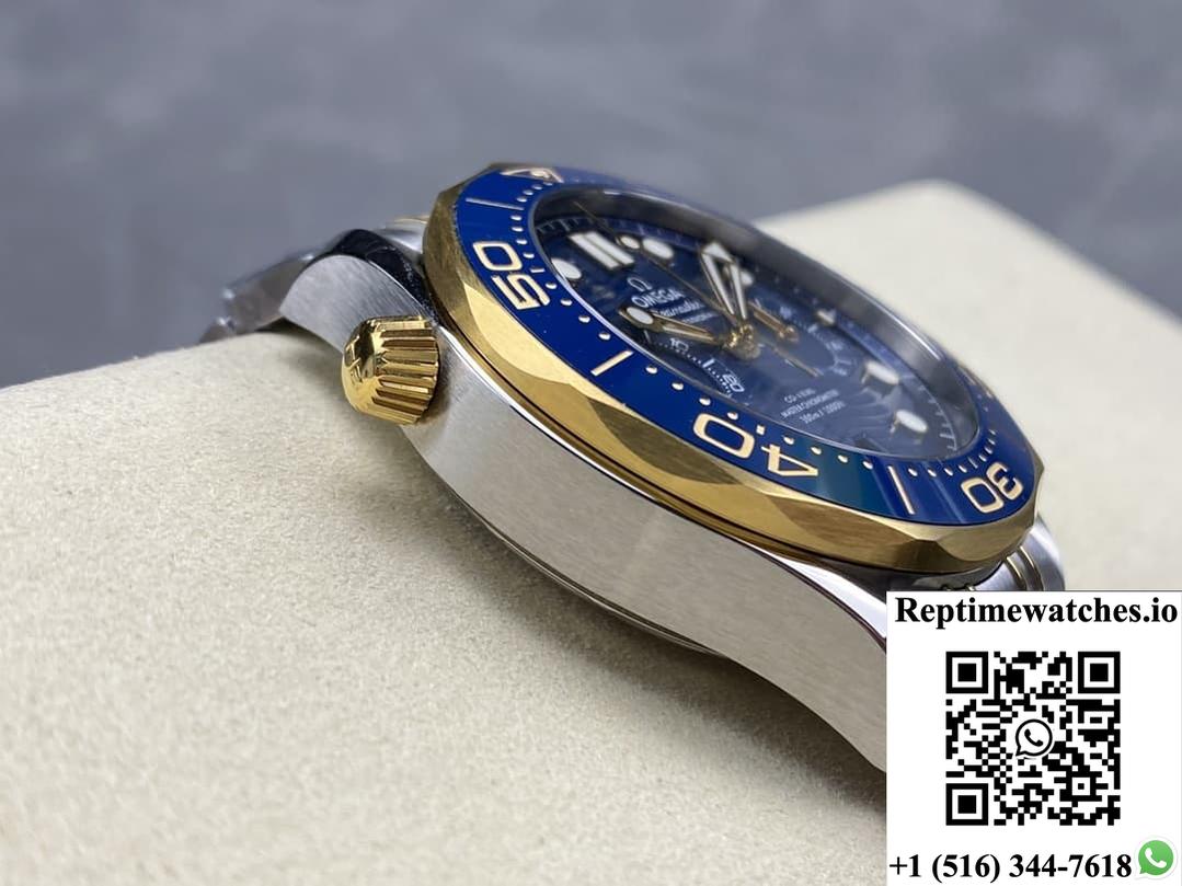 Omega Seamaster 210.20.44.51.03.001 N1 Factory Ceramic Bezel-Rep Time Watches