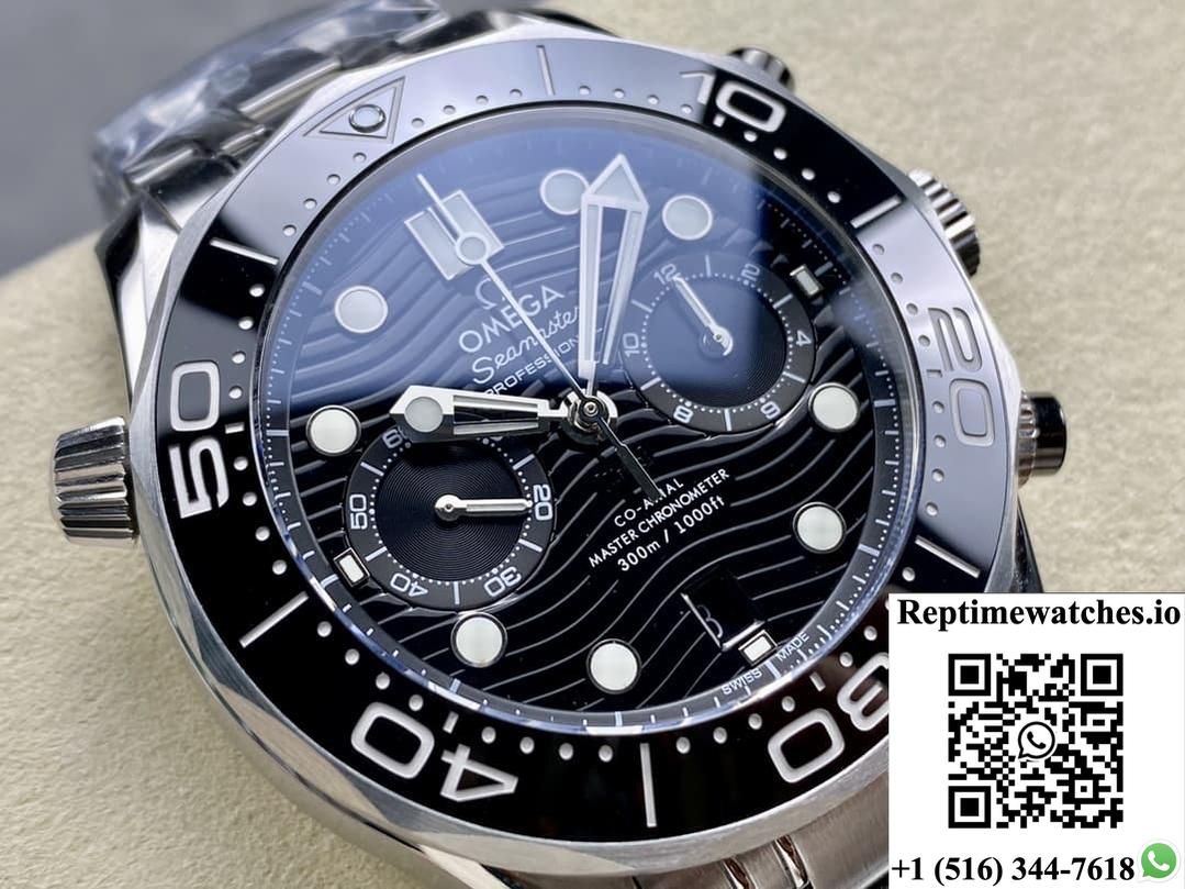 Omega Seamaster 210.30.44.51.01.001 N1 Factory Stainless Steel Crown-Rep Time Watches