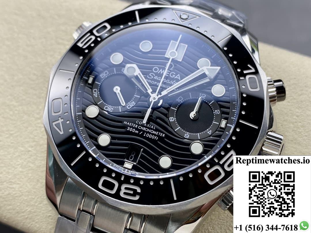 Omega Seamaster 210.30.44.51.01.001 N1 Factory Stainless Steel Crown-Rep Time Watches