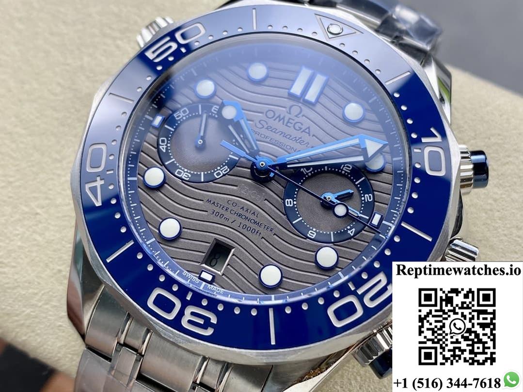 Omega Seamaster 210.30.44.51.06.001 N1 Factory Transparent Case Back-Rep Time Watches