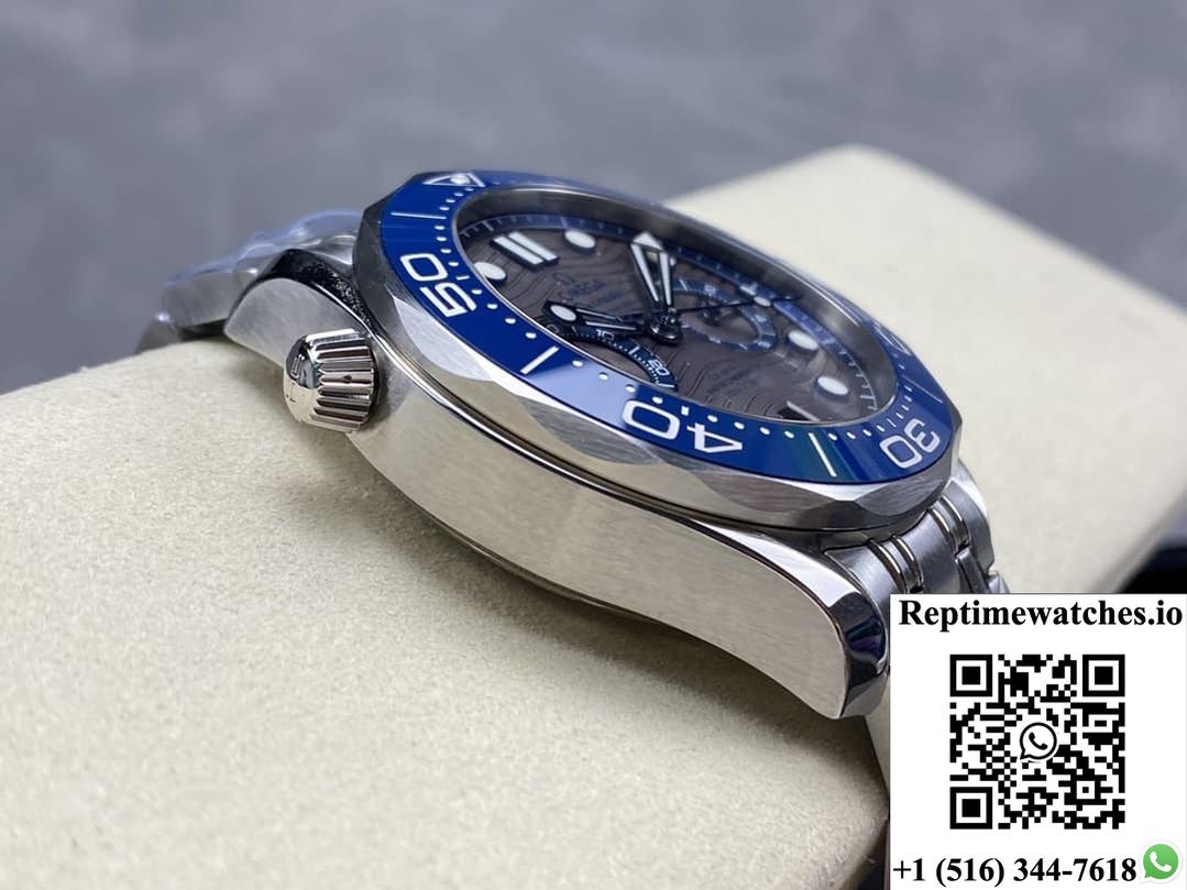 Omega Seamaster 210.30.44.51.06.001 N1 Factory Transparent Case Back-Rep Time Watches