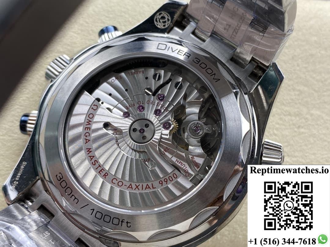 Omega Seamaster 210.30.44.51.06.001 N1 Factory Transparent Case Back-Rep Time Watches