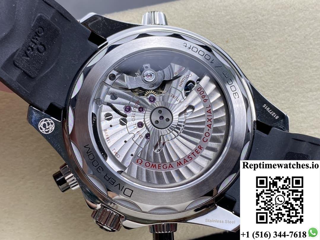 Omega Seamaster 210.32.44.51.01.001 N1 Factory Rubber Strap-Rep Time Watches