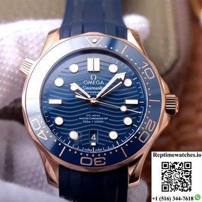 Omega Seamaster 210.62.42.20.03.001 Vs Factory Blue Dial-Rep Time Watches