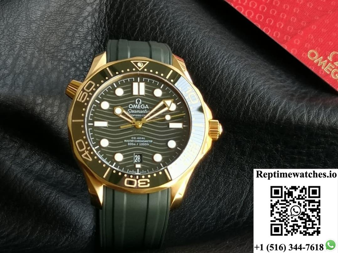 Omega Seamaster 210.62.42.20.10.001 Vs Factory Rubber Strap-Rep Time Watches
