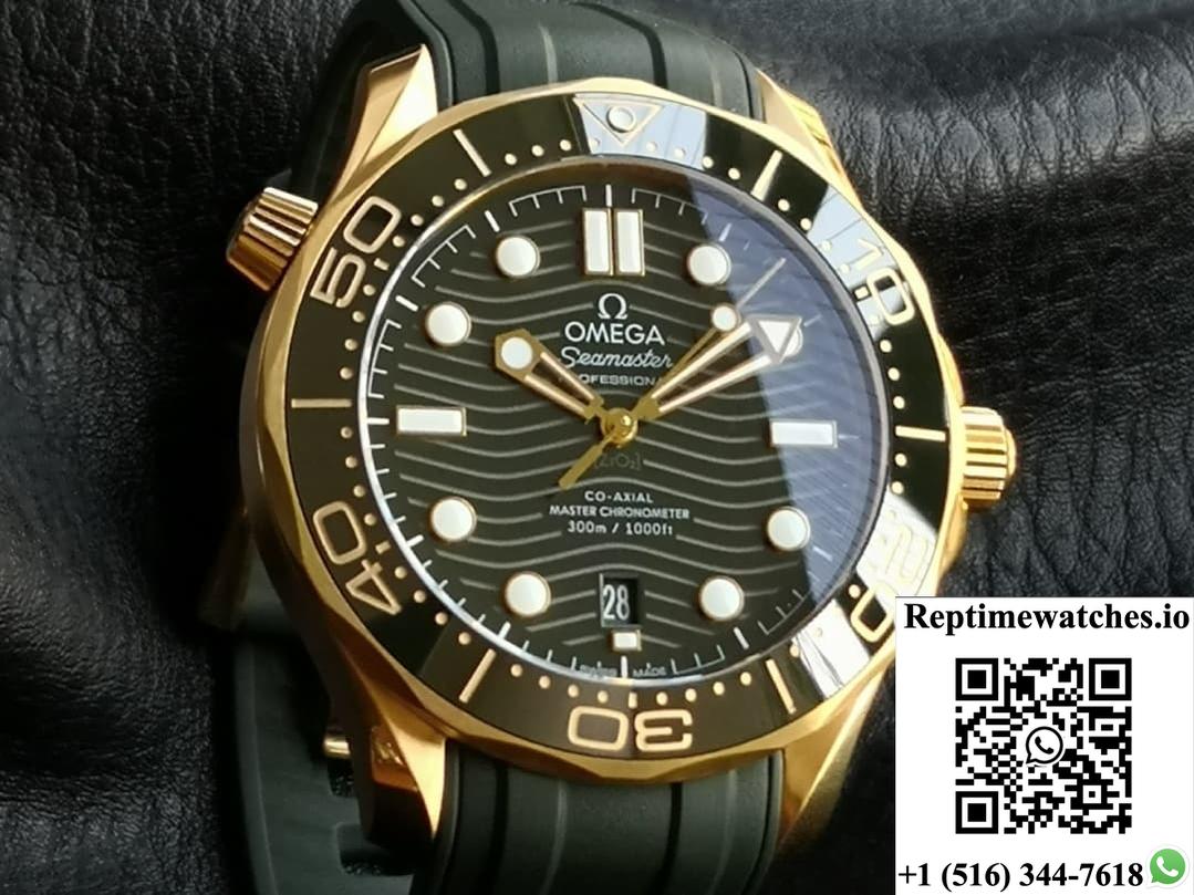 Omega Seamaster 210.62.42.20.10.001 Vs Factory Rubber Strap-Rep Time Watches