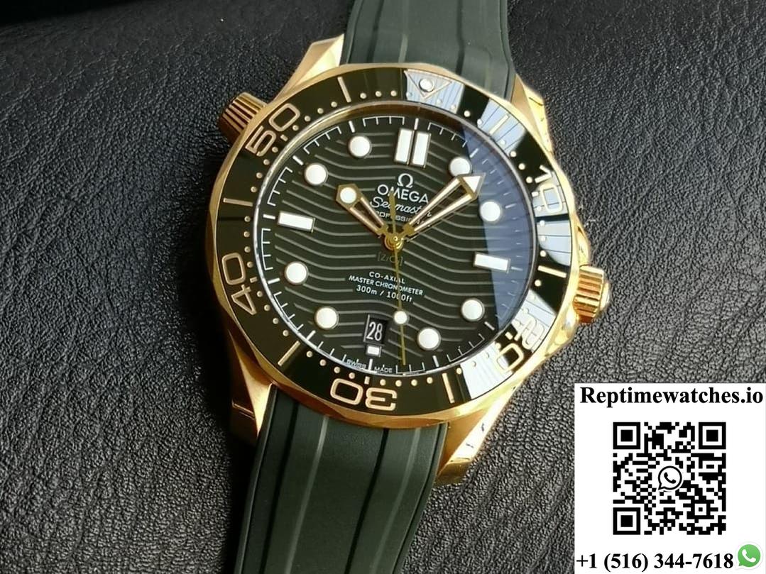 Omega Seamaster 210.62.42.20.10.001 Vs Factory Rubber Strap-Rep Time Watches