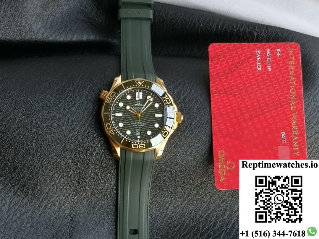 Omega Seamaster 210.62.42.20.10.001 Vs Factory Rubber Strap-Rep Time Watches