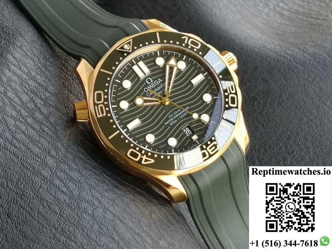 Omega Seamaster 210.62.42.20.10.001 Vs Factory Rubber Strap-Rep Time Watches