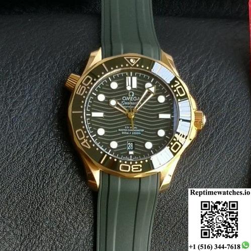 Omega Seamaster 210.62.42.20.10.001 Vs Factory Rubber Strap-Rep Time Watches