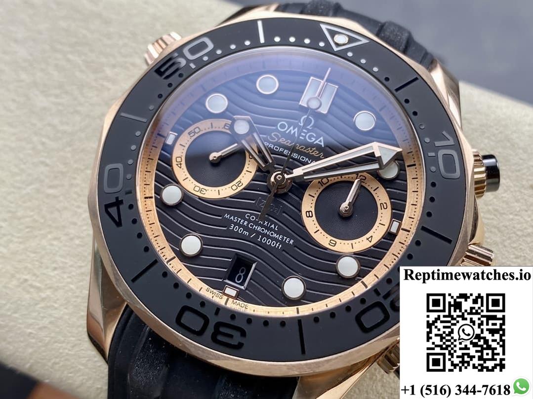 Omega Seamaster 210.62.44.51.01.001 N1 Factory Luminous Hour Markers-Rep Time Watches