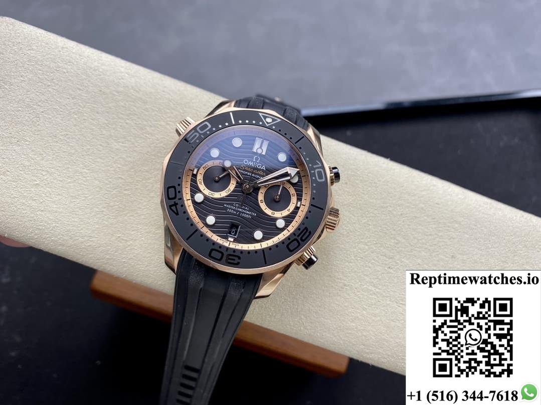 Omega Seamaster 210.62.44.51.01.001 N1 Factory Luminous Hour Markers-Rep Time Watches
