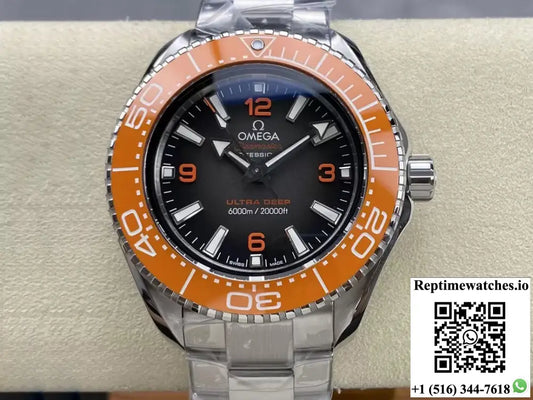 Omega Seamaster 215.30.46.21.06.001 VS Factory Orange Bezel - Watches