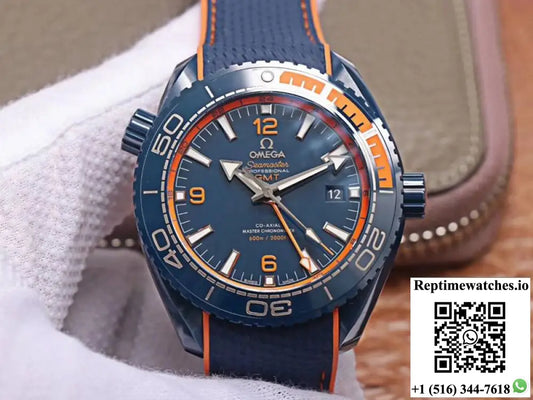 Omega Seamaster 215.92.46.22.03.001 GMT VS Factory Blue Ceramic AI Factory