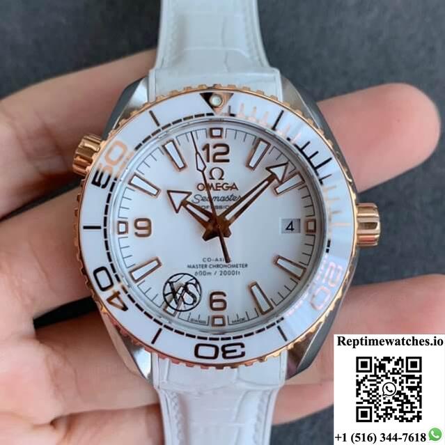 Omega Seamaster 215.23.40.20.04.001 Planet Ocean 600M Vs Factory White Dial-Rep Time Watches