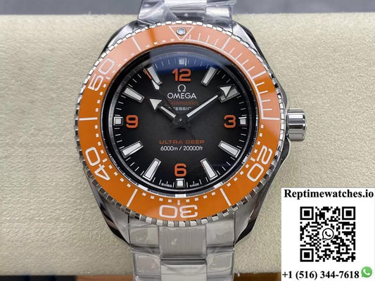 Omega Seamaster 215.30.46.21.06.001 Vs Factory Orange Bezel-Rep Time Watches
